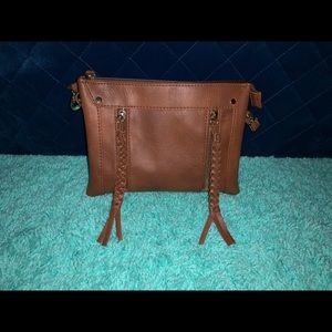Brown crossbody bag